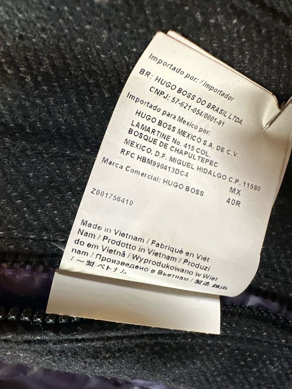 Hugo Boss Tabox Anthracite Gray Wool Blend Field Jacket - Picture 14 of 15